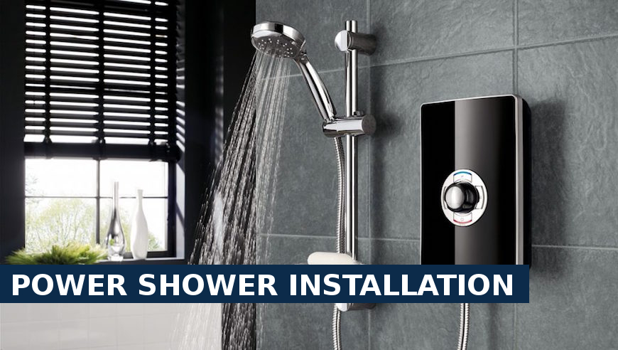Power shower installation Charlton